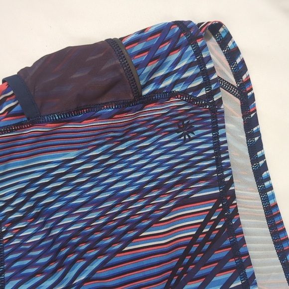 Athleta Ready Set Go 2 in 1 Shorts, Color Navy/Black Size S - Picture 6 of 16